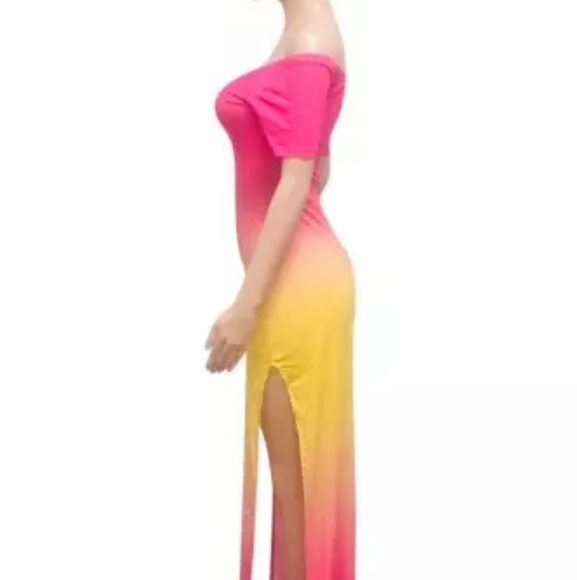 Ladies split dress - Picture 6 of 10